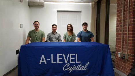 A-Level Capital’s student led Venture Capital Fund team.