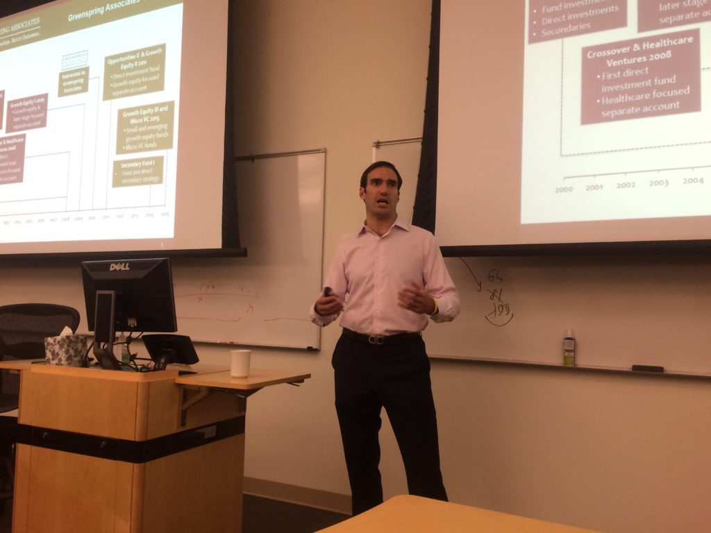 John Avirett discusses sustainable venture capital financing at Johns Hopkins
